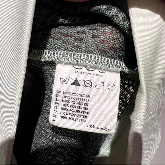 COS Women’s Mesh-Knit Top Light Green Sz S - Picture 9 of 11